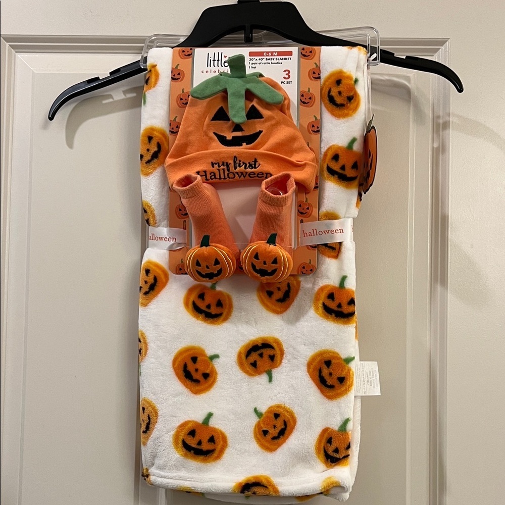 Pumpkin Set - Orange and White